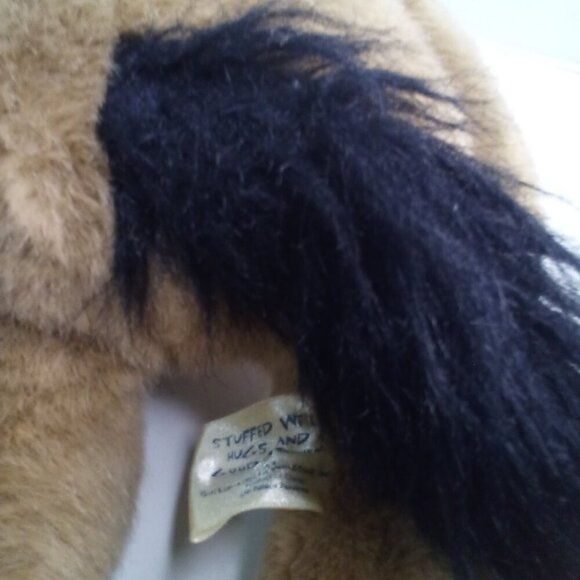 Vintage 1997 Build A Bear Donkey Plush Brown 18" - Picture 10 of 11